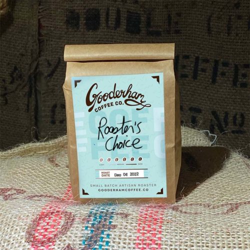 Roasters Choice, fresh roasted beans by Gooderham Coffee